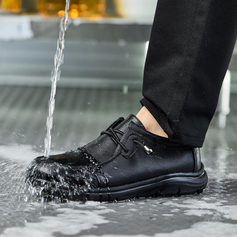 TEYTAP Store Non Slip Work Shoes for Men Women Chef Kitchen Restaurant Food Service Waterproof Lightweight Comfortable Slip on Loafers - Image 4